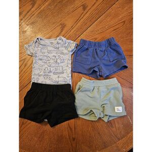 6-9 months Boys Baby Clothes LOT Bundle Shorts Short Sleeve Summer Spring